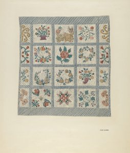 Freundschafts-Quilt von Flora G. Guerra