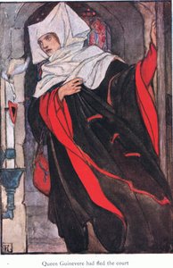 Königin Guinevere hatte den Hof verlassen