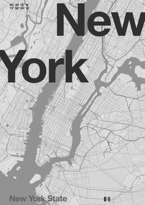 New York Minimal Karte
