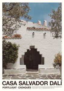 Quadratische Tür - Casa Salvador Dalí, 2023 von Florent Bodart