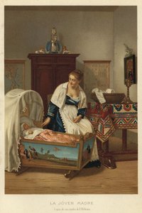 Die junge Mutter von Florent Willems