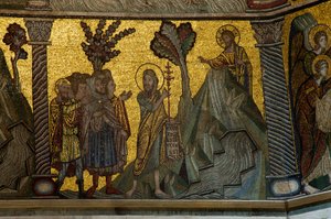 Johannes der Täufer verkündet Christus