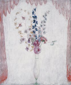 Rittersporn und Akelei, ca. 1923 von Florine Stettheimer