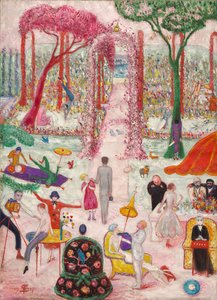 Sonntagnachmittag auf dem Land, 1917 von Florine Stettheimer