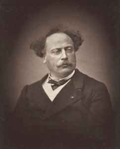 Alexandre Dumas, fils französischer Romanautor und Dramatiker, 1824-1895, 1875-76 von Fontaine