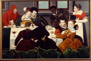 Das galante Mahl von Fontainebleau School