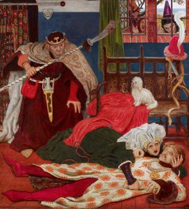 Tod von Sir Tristram, ca. 1864