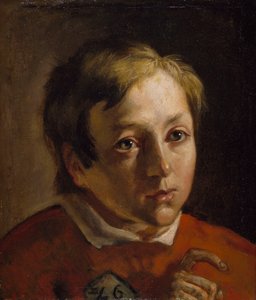 Porträt eines Jungen, 1835-45 von Ford Madox Brown