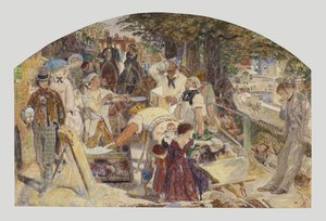 Studie für das Gemälde 