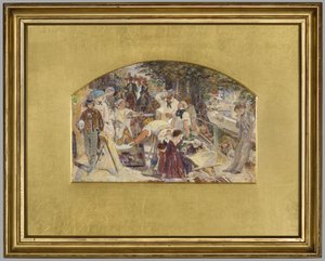 Studie für das Gemälde 