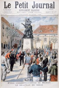 Gedenken an die Belagerung von Belfort, 1896