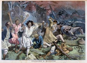 Zyklon in Mayotte, 1898