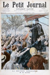 Paul Déroulède, französischer Autor und Politiker, 1898 von Fortuné Méaulle