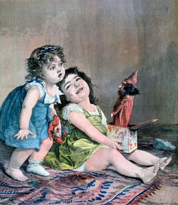 Die Überraschung, 1891 von Fortuné Méaulle