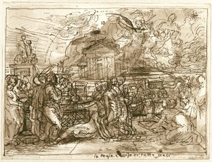 Falschheit ist die Ursache allen Übels (recto); Eine Allegorie von Wahrheit und Falschheit (verso)