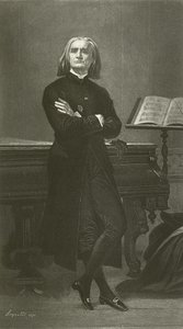 Franz Liszt von Fortune Joseph Seraphin Layraud