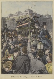 Ankunft der Buren-Delegierten in Paris von Fortune Louis Meaulle