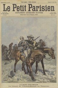 Tod von Oberst Villebois-Mareuil in Transvaal