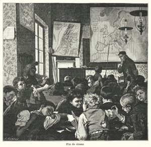 Ende des Unterrichts von Fortune Louis Meaulle