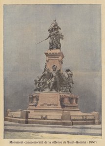 Denkmal zur Erinnerung an die Verteidigung von Saint-Quentin im Jahr 1557