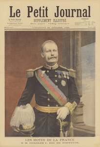 Königliche Besucher in Frankreich: Carlos I., König von Portugal von Fortune Louis Meaulle
