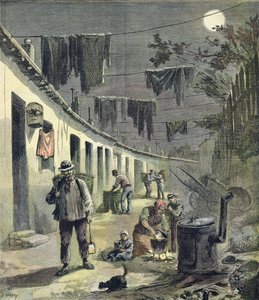 Die Lumpensammler von Paris, Illustration aus dem illustrierten Supplement von Le Petit Journal, 27. August 1892 von Fortune Louis Meaulle and Henri Meyer