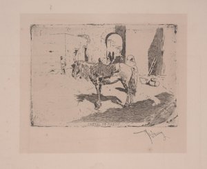 Marokkanisches Pferd von Fortuny y Carbó