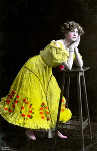 Gabrielle Ray 1883-1973, englische Schauspielerin, frühes 20. Jahrhundert von Foulsham and Banfield