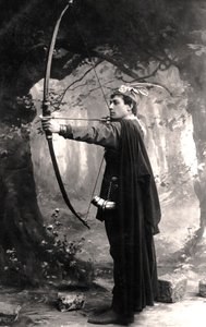 Lewis Waller, englischer Schauspieler von Foulsham and Banfield