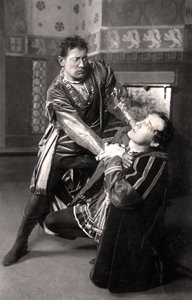 Lewis Waller 1860-1915 und Harry Brodribb Irving 1870-1919, englische Schauspieler, 1906 von Foulsham and Banfield