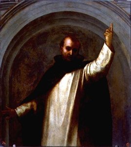 Porträt von Saint Vincenzo Ferrari von Fra Bartolomeo