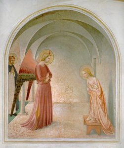 Cella 3: Verkündigung von Fra (c.1387-1455) Angelico