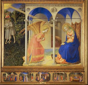Die Verkündigung von Fra (c.1387-1455) Angelico