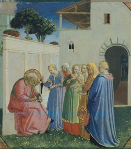 Die Namensgebung des Heiligen Johannes des Täufers, um 1430