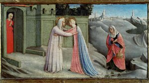 Die Heimsuchung, Heilige Maria besucht Heilige Elisabeth