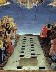 Das Jüngste Gericht: (Detail) von Fra  Angelico