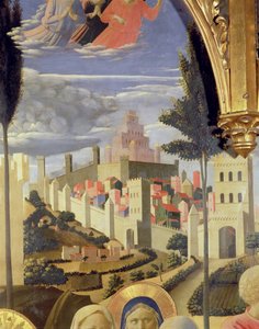 Santa Trinita Altarbild (Detail) von Fra Angelico
