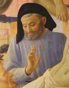 Santa Trinita (Detail) von Fra Angelico