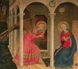 Die Verkündigung (siehe auch 43914) von Fra Angelico