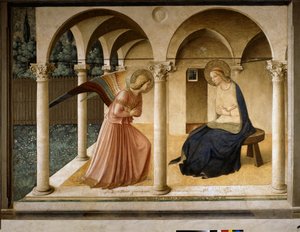 Die Verkündigung von Fra Angelico