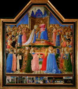 Die Krönung der Jungfrau von Fra Angelico