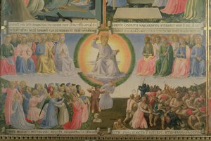 Das Jüngste Gericht, Detail aus Tafel vier des Silberschatzes von Santissima Annunziata, um 1450-53