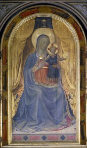 Das Linaiuoli-Triptychon (Detail) von Fra Angelico
