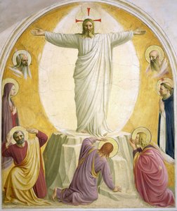 Die Verklärung Jesu. Angelico, Fra Giovanni, da Fiesole von Fra Angelico