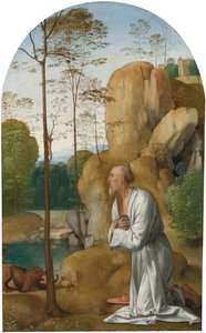 Heiliger Hieronymus in der Wüste von Fra Bartolomeo