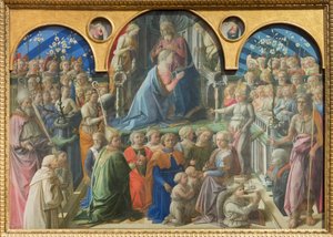 Krönung der Jungfrau von Fra Filippo Lippi