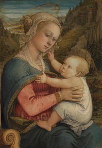 Maria mit Kind von Fra Filippo Lippi