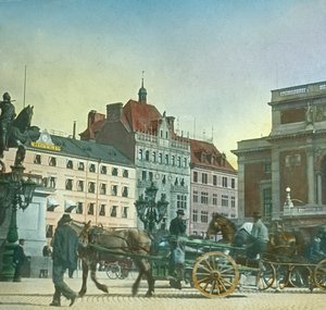 Gustav-Adolfs-Platz, Stockholm, Schweden, spätes 19. - frühes 20. Jahrhundert von Fradelle and Young