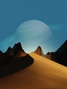 Düne zum fernen Planeten von Fran Rodríguez