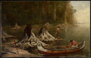 Relikte des Urwaldes, Kanada, 1885 von Frances Anne Hopkins